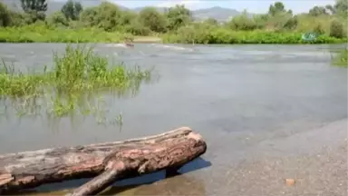 Baraj Kapakları Açıldı, Köprü Sular Altında Kaldı