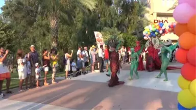 Antalya Çocuklar Festivalde Coştu