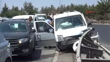 Şanlıurfa'da Zincirleme Trafik Kazası