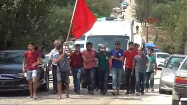 Osmaniye Şehit Uzman Çavuş Abdullah Akdeniz'e Uğurlama Töreni