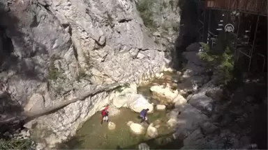 Zafer Bayramı Dolayısıyla Kanyon Geçişi Yaptılar