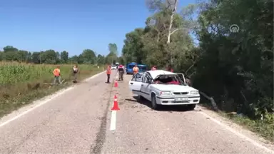 Seyir Halindeki Aracın Üzerine Ağaç Devrildi: 1 Ölü, 2 Yaralı