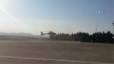 Ambulans Helikopter Minik Mehmet Ali İçin Havalandı