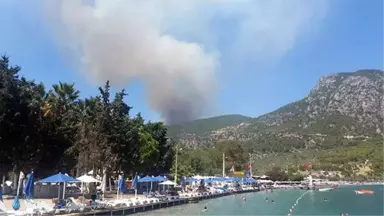 Muğla'da Ormanlık Alandaki Yangın Uzun Uğraşlar Sonrası Kontrol Altına Alındı