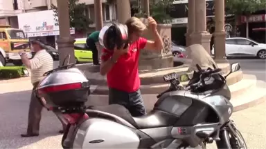 Motosikletten Önce Kask Alın