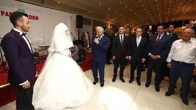 Başbakan Yıldırım Nikah Şahitliğini Yaptı: Babası ve Eniştesi Şehit, Kendisi Gazi