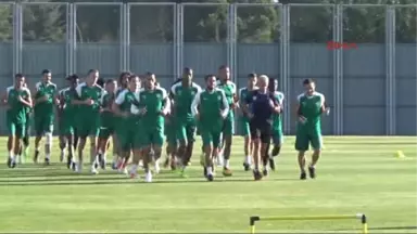 Bursaspor'da Kupa Mesaisi Başladı