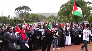 Güney Afrikalılar'dan Filistin ve Arakanlı Müslümanlara Destek Yürüyüşü - Johannesburg