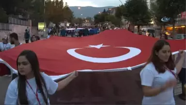 Safranbolu'da Festival Meşalesi Yandı