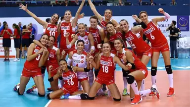 A Milli Kadın Voleybol Takımımız, Avrupa Üçüncüsü Oldu