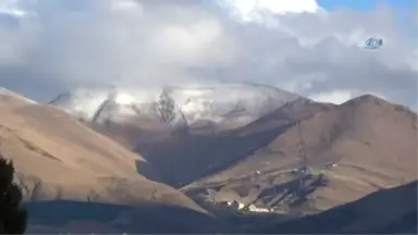 Palandöken'e Mevsimin İkinci Karı Yağdı