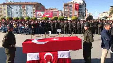 Şehit Piyade Uzman Çavuş Ömer Doğan, Son Yolculuğuna Uğurlandı (1)