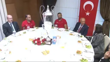 Ato, Ampute Milli Futbol Takımı'nı Ağırladı