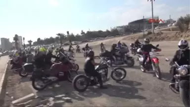 Mersin Motosiklet Tutkunu Genç, Son Yolculuğuna Motorlarla Uğurlandı