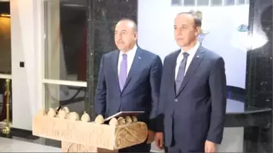 Dışişleri Bakanı Mevlüt Çavuşoğlu Şanlıurfa'da