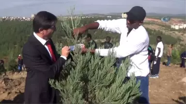 Afrika Kıtası Büyükelçileri Uşak'ta Diktikleri Ağaçlara İsimlerini Verdi