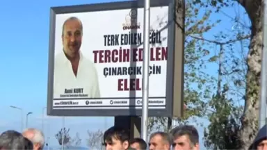 Çınarcıklı Taksicilerden Eylem