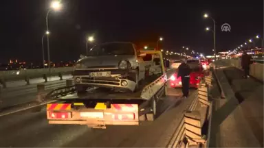 Haliç Köprüsü'nde Trafik Kazası: 1 Yaralı