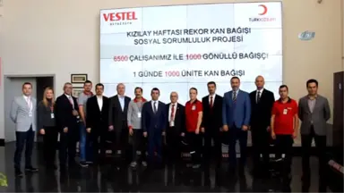 Vestel'den Rekor Kan Bağışı Kampanyası