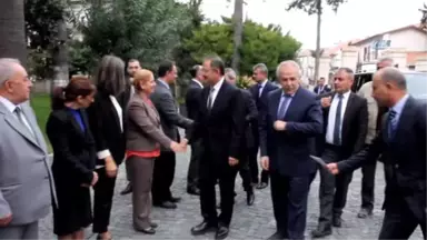 Bakan Özhaseki Hatay'da