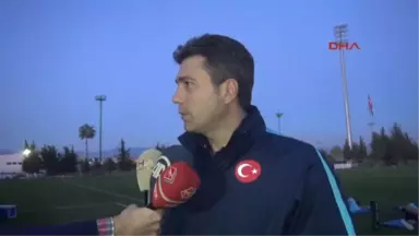 U19 Futbol Milli Takımı Teknik Direktörü İnceefe Gruptan Çıkmak İstiyoruz