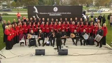 Maltepe'de Ata'ya Saygı Dalışı