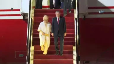 Cumhurbaşkanı Erdoğan Katar'da