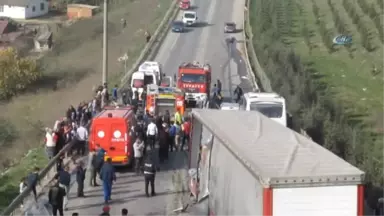 Gebze'de Zincirleme Trafik Kazası: 1 Ölü, 4 Yaralı