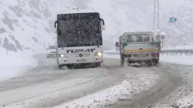 Zigana Dağı'nda Beyaz Kabus Başladı