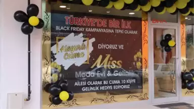 Erzincan 'Black Friday'e Tepki İçin 10 Kişiye Gelinlik Hediye Edecek