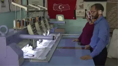 Kosgeb Desteğiyle Makineli Nakışa Başladı