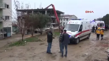 Denizli Beton Pompası İnşaata Devrildi, 1 Kişi Öldü