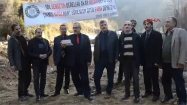 Rize Senoz Vadisi'nde Muhtarlardan Hes Tepkisi