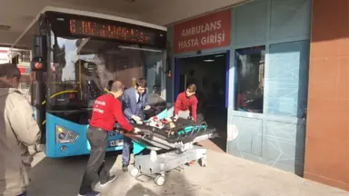 Yolcusunu Acil Servise Yetiştirdi