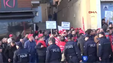 Kocaeli Gebze'de Metal İşçilerinden Protesto