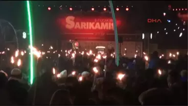 Kars Meşaleler Sarıkamış Şehitleri İçin Yandı