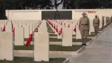 Çanakkale'de Akbaş Şehitliği'nin Resmi Açılışı Yapıldı