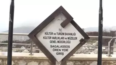 Kurtulmuş, Sagalassos Antik Kenti'nde İncelemelerde Bulundu