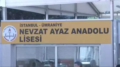 Ümraniye Nevzat Ayaz Anadolu Lisesi'nin Yeni Hizmet Binası Törenle Açıldı