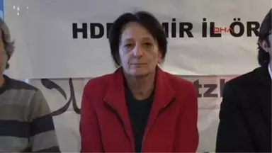 İzmir-Hdp'den Gözaltılara Tepki