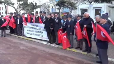 Tekirdağlı Gazilerden Zeytin Dalı Harekatı'na Destek