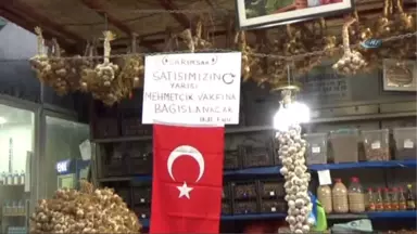 Sarımsak Paraları Mehmetçiğe