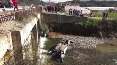 Fethiye'de Otomobil Dereye Düştü: 1 Ölü, 2 Yaralı