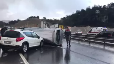 Trafik Kazası: 1 Yaralı