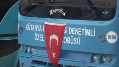 Kütahya Özel Halk Otobüsü İşletmecilerinden Mehmetçiğe Destek