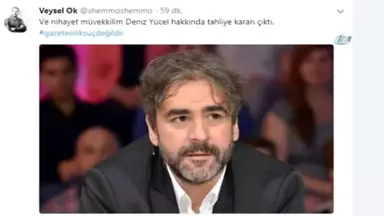 Deniz Yücel'in Tahliyesini Avukatı Twitter'dan Duyurdu