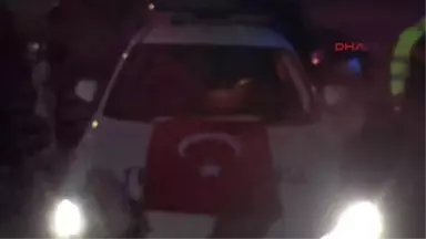 Kayseri - Tedavisi Biten Afrin Gazisi Şahin'e Memleketinde Coşkulu Karşılama