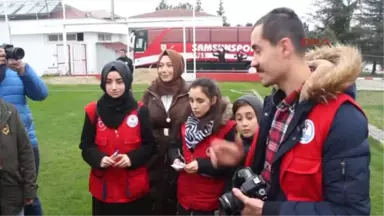 Samsun Samsunsporlu Futbolcular Afrin'deki Askerlere Mesaj Gönderdi