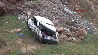 Adıyaman'da Otomobiller Çarpıştı 5 Yaralı