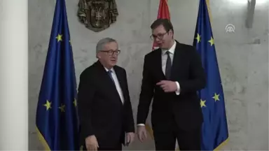 Vucic-Juncker Görüşmesi